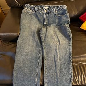 Good American Classic Blue Boot Cut Jeans